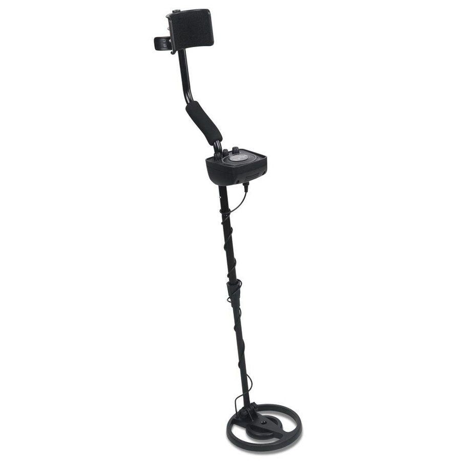 NNEDSZ Metal Detector with Headphones - Black-0
