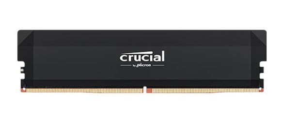 Micron (Crucial) Crucial Pro 16GB (1x16GB) DDR5 UDIMM 6400MHz CL32 Black Heat Spreader Support Intel XMP AMD Ryzen Deskt