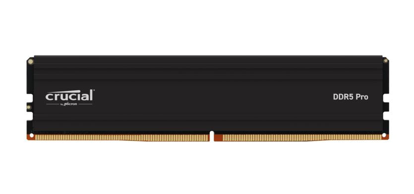 Micron (Crucial) Crucial Pro 32GB (1x32GB) DDR5 UDIMM 5600MHz CL46 Black Heat Spreader Support Intel XMP AMD Ryzen Deskt
