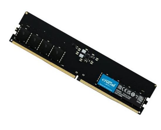 Micron (Crucial) Crucial 8GB (1x8GB) DDR5 Udimm 5600MHz CL46 Desktop PC Memory ~CT8G48C40U5