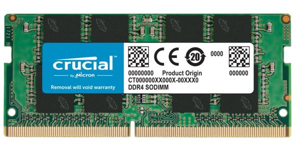 Astrotek Crucial 16GB (1x16GB) DDR4 Sodimm 3200MHz CL22 1.2V Notebook Laptop Memory RAM ~CT16G4SFS832A