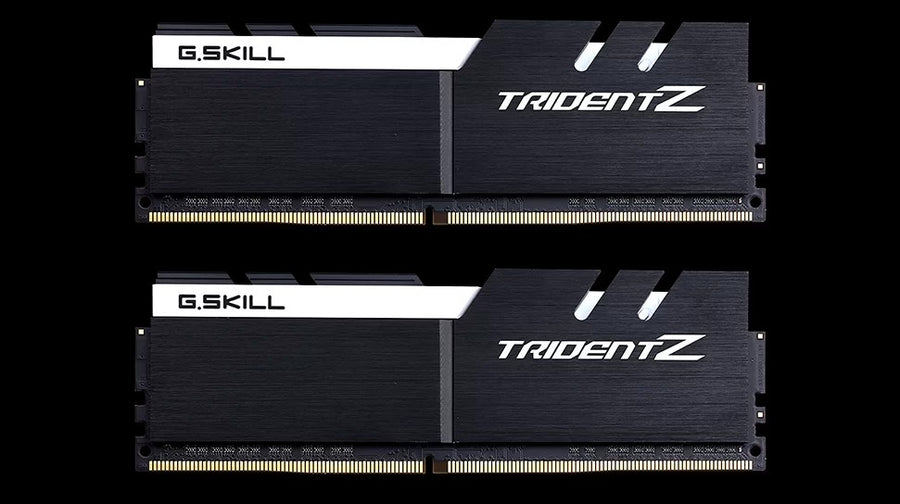 G.SKILL F4-3200C16D-32GTZKW 32GB (2 x 16GB)/ DDR4 3200 MT/ XMP 2.0/Timings 16-18-18-38/ Voltage 1.35V/Trident Z