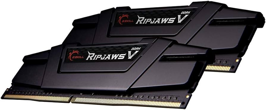 G.SKILL F4-3600C16D-32GVKC 32GB (2 x 16GB)/ PC4-28800 / DDR4 3600 Mhz/ Timings 16-19-19-39/ Voltage 1.35V/ Ripjaws