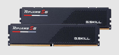 G.SKILL F5-6000J3636F16GX2-RS5K 32GB (2 x 16GB)/ DDR5 6000 MT/s/ Timings 36-36-36-96/ Voltage 1.35 V/ Ripjaws S5/