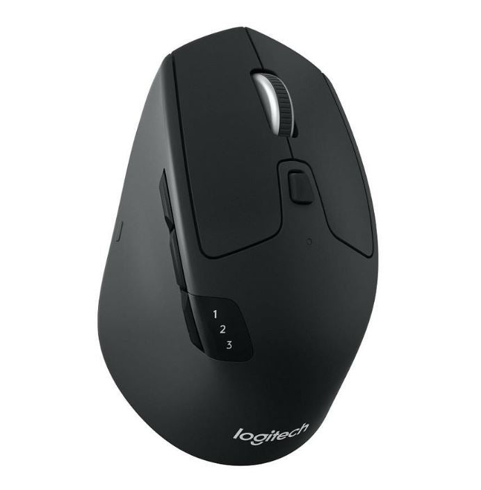 Logitech M720 Triathlon Multi-Device Wireless Bluetooth Mouse with Flow Cross-Computer Control & File Sharing for