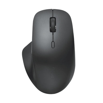 Rapoo M50 PLUS BLACK Wireless Optical Mouse -4-speed preset DPI -Wireless 2.4G transmission. Office and Business