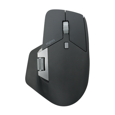 Rapoo MT760L BLACK Multi-mode Wireless Mouse -Switch between Bluetooth 5.0 and 2.4G -adjust DPI from 800 to 4000