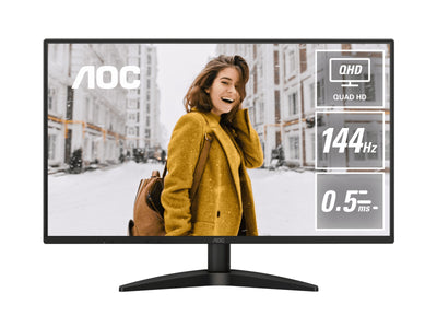 AOC Q27B36X 27" IPS, QHD 2560x1440 144Hz, 0.5ms/4ms, 300 cd/m2, 1500:1, HDMI 2.0 + DP 1.4, 178 deg, VESA 100