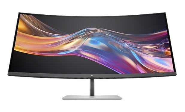 HP Series 7 Pro 738PU 38" Curved 4K WQHD Thunderbolt IPS Monitor 3840x1600 21:9 5ms Height Adjust Tilt Swivel
