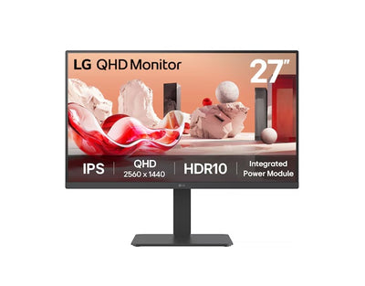LG 27” QHD IPS 75Hz Monitor, 2560x1440