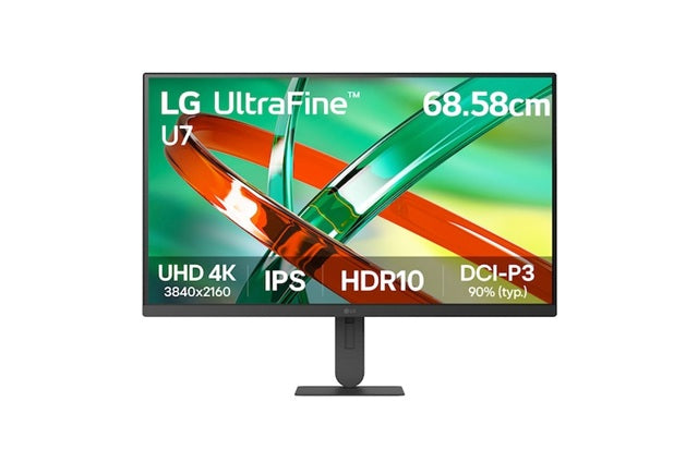 LG 27" UHD 4K IPS Monitor, 3840x2160