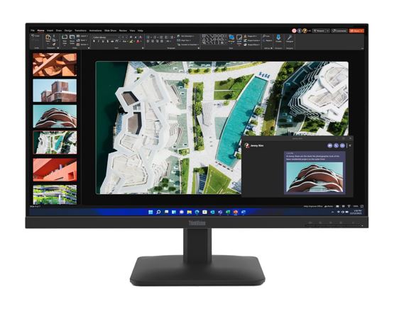 Lenovo ThinkVision S27-4E 27" FHD IPS Monitor 1920x1080 16:9 4ms 100Hz 300 cd/m² Anti-glare Tilt VGA HDMI VESA 3yr