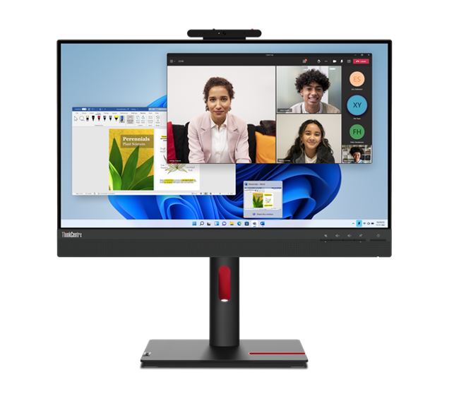Lenovo ThinkCentre Tiny-in-One 23.8"/24" FHD TOUCH 60Hz 1920x1080 16:9 4ms Height Adjust Tilt Swivel Pivot Webcam