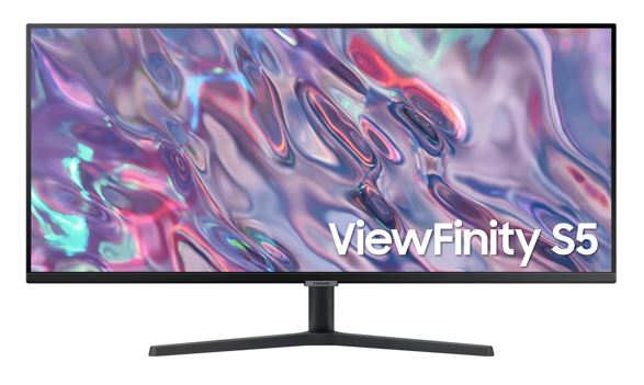 Samsung 34" ViewFinity S50GC UWQHD Ultra-Wide 3000:1 100Hz 3440x1440 21:9 5ms 250 cd/㎡ HDR10 VA DP 2xHDMI