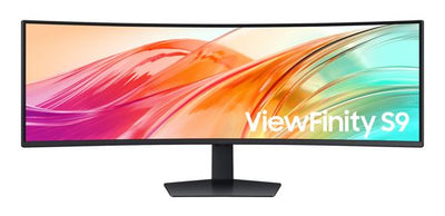Samsung 49" ViewFinity Monitor Dual QHD 5120x1440 5ms 32:9 1000R Tilt Swivel Height Adjust VESA DisplayHDR 400