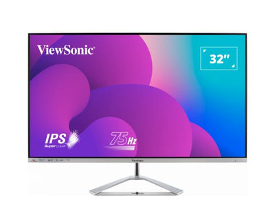 ViewSonic 32” Office Professional Stylish Elegant & Ultra Thin bezel