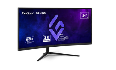 ViewSonic VX3418C 34" Curved 3440x1440 180Hz 1ms 1500R, HDR10, Adaptive Sync, 2x HDMI, 2x DP, speakers