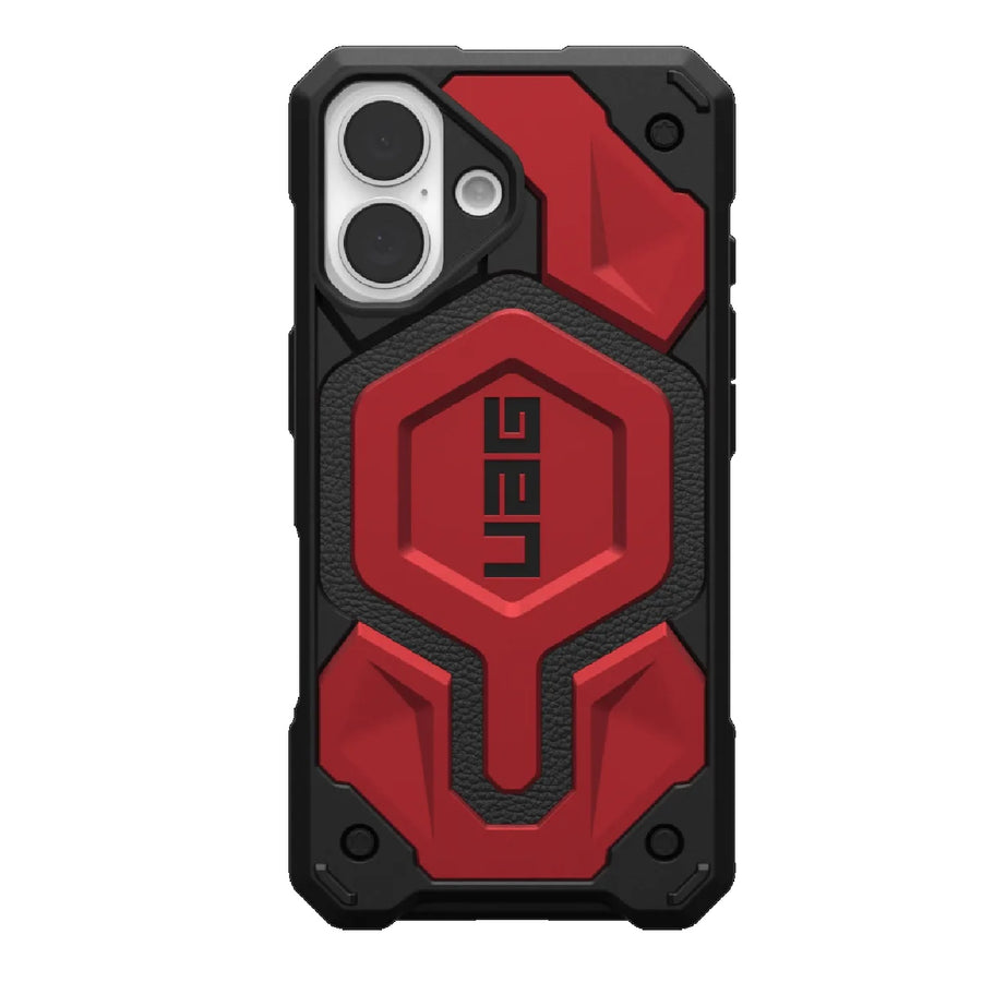 UAG Monarch Pro MagSafe Apple iPhone 16 (6.1") Rugged Case - Crimson (114458119494)