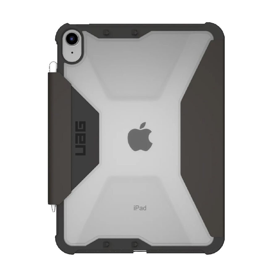 UAG Plyo Apple iPad (11") 11th Gen (A16) / iPad 10th Gen (10.9") Folio Rugged Case (Black/Ice) - DROP+ Military