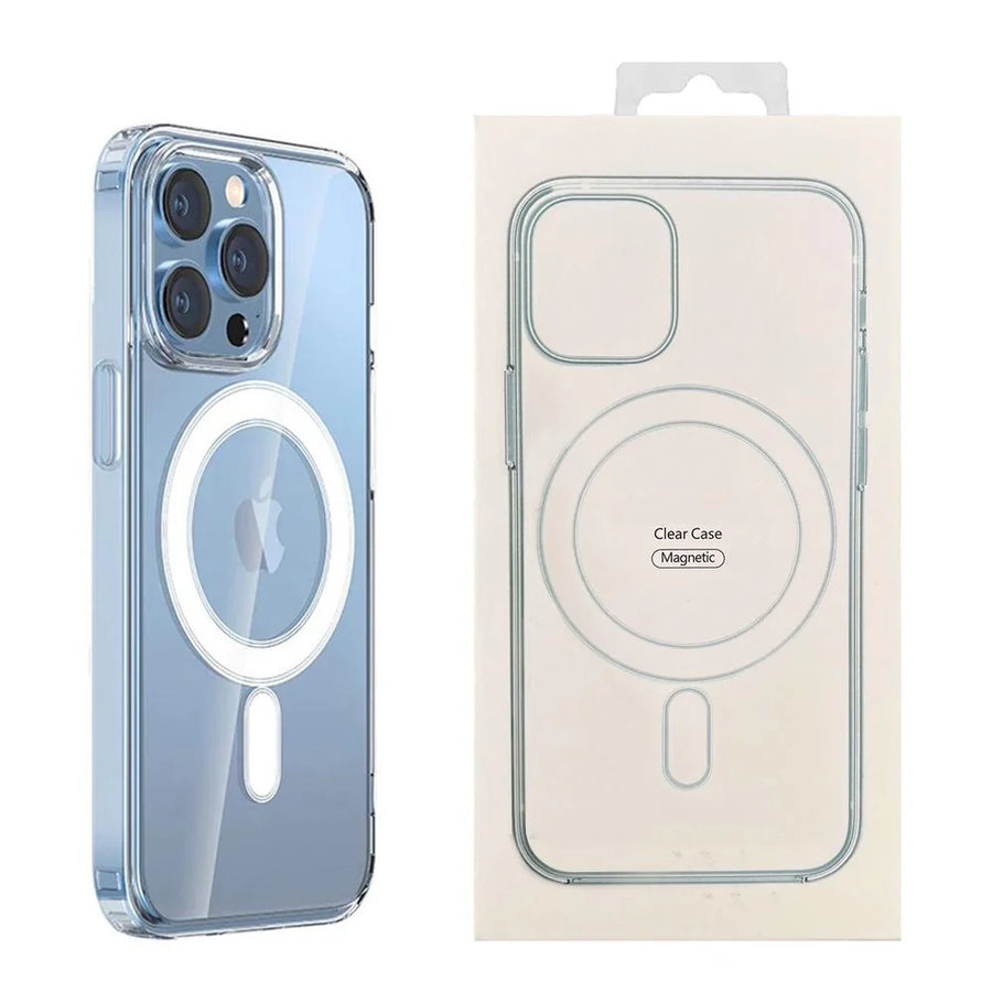 USP Apple iPhone 17 (6.3") Clear Case with MagSafe - Built-in magnets