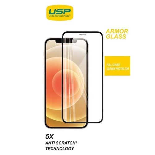 USP Apple iPhone Air (6.5") Armor Glass Full Cover Screen Protector - Impact-Resistant