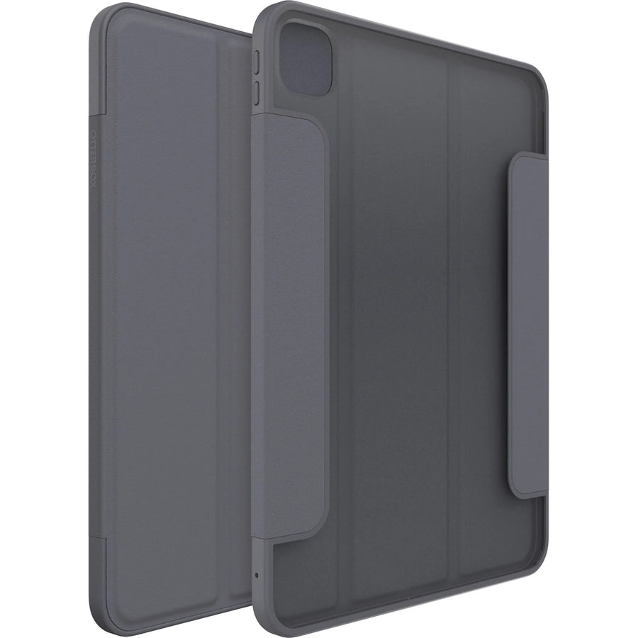 Otterbox Symmetry Folio Apple iPad Pro (11") (M5/M4) (6th/5th Gen) Case Thunderstorm (Clear/Dark Grey) - (77-95257)