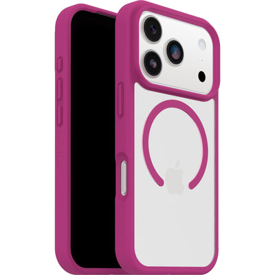 Otterbox React MagSafe Apple New iPhone Pro Max 2026 / iPhone 17 Pro Max (6.9") Case Rose Crystal (Pink/Clear)