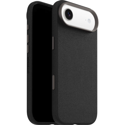 Otterbox Symmetry Cactus Leather MagSafe Apple iPhone Air (6.5") Case Noir Ash (Black) - (77-99029)
