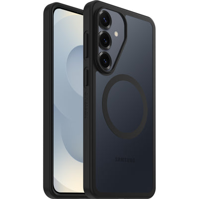 Otterbox React Magnets Samsung Galaxy S26+ 5G (6.7") Case Black Crystal (Clear/Black) - (77-99936)