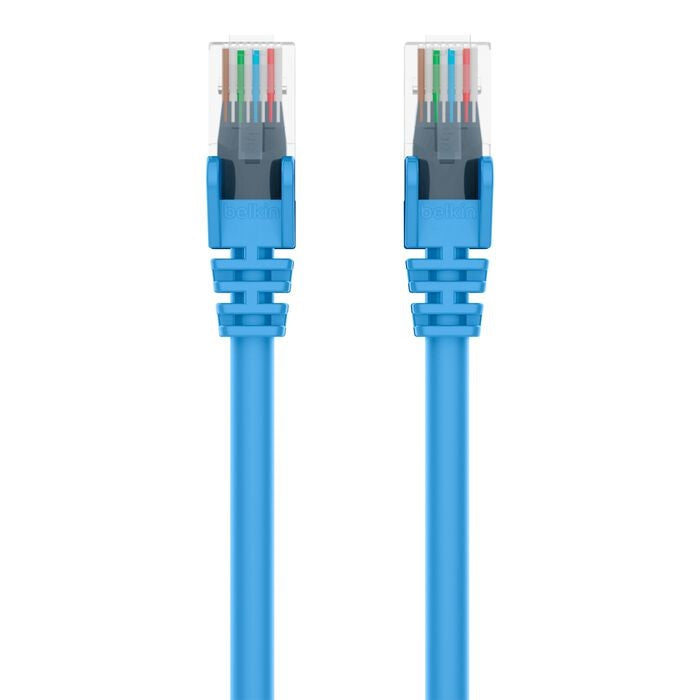 Belkin Cat6 Network Cables (1M) - Blue (A3L980bt01MBLUS)