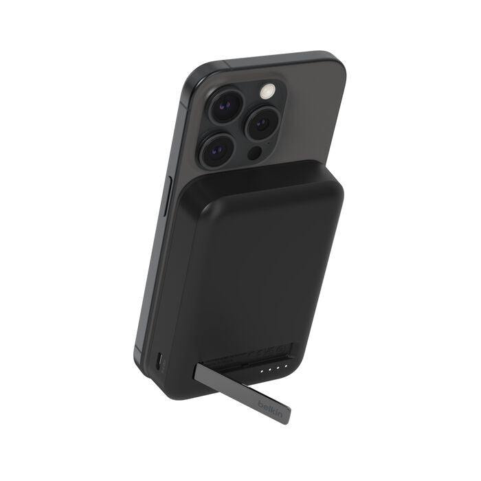 Belkin BoostCharge Pro 10k mAh Magnetic Power Bank With Qi2 + USB-C Cable (1M) - Black (BPD008BTBK)