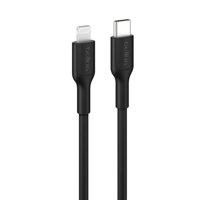Belkin BoostCharge Lightning to USB-C Cable (1M) - Black (CAA021FQ1MBK)