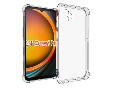 USP Samsung Galaxy Xcover7 Pro (6.6") Jelly Clear Case - Shockproof