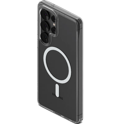 Cygnett AeroMag Samsung Galaxy S25 Ultra 5G (6.9") Clear Magnetic Case- (CY5288CPAEG)