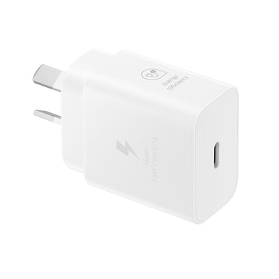 Samsung 25W GaN USB-C Fast Wall Charger - White(EP-T2510NWEGAU)