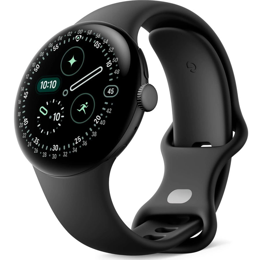 Google Pixel Watch 4 Wi-Fi (41mm) - Matte Black with Obsidian Active Band(GA09958-US)