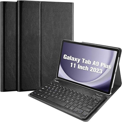 USP Samsung Galaxy Tab A9+ (11") Keyboard With Case Black - Ultra-Slim