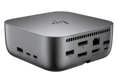 HP Dock G6 Thunderbolt 4 Docking Station - 100W Power Delivery 3xDisplays 2xDP 1xHDMI 3xUSB-A 2xUSB-C 1xTB4 2.5GbE