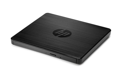 HP 8x Ultra Slim Portable External USB ODD DVD-RW Burner Re-Writer Drive No AC Adapter Required for PC MAC
