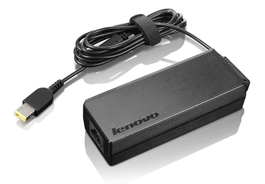 Lenovo ThinkPad 65W AC Power Adapter Charger for post-2013 Lenovo notebooks with the rectangular “slim-tip” common