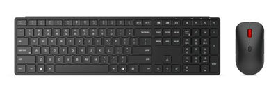 Lenovo Professional Wireless Multi-Mode Pro Keyboard & Mouse Combo Full-Size USB-A Dual Bluetooth 5.3 three-zone