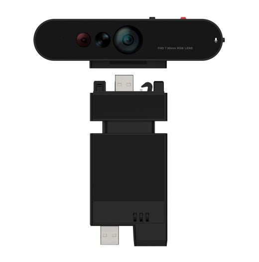 Lenovo ThinkVision MC60 (S) Monitor Webcam 1080p IR & RGB dual‑sensor Adjustable FOV: 65°-90° AI enhance