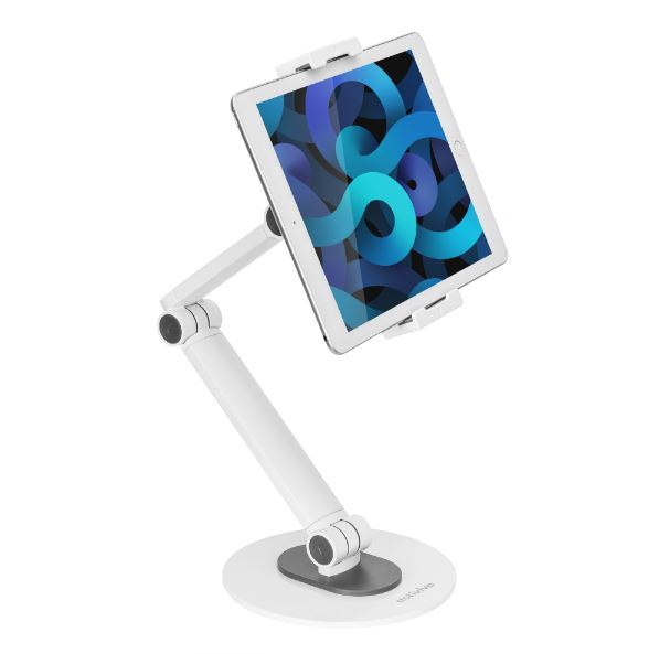 MBEAT® activiva Universal iPad & Tablet Tabletop Stand Universal Fit Freestyle Adjustment Material:Aluminium