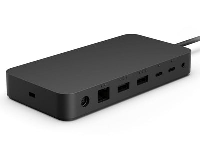Microsoft Surface Thunderbolt™ 4 Dock Station 4K Wired 165W 40Gbps USB-C USB-A 3.5mm Audio Jack 2.5G Ethernet