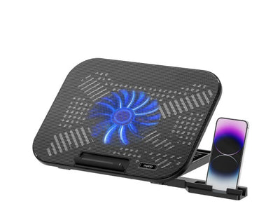 Rapoo Laptop Cooling Pad CF100, High-Efficiency Cooling Ergonomic Design