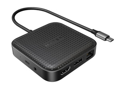 Targus HyperDrive USB4 Mobile Dock USB-C 100W PD Passthrough 8K@30Hz 4K@60Hz 1xDP1.4 1xHDMI2.1 2xUSB-A 1xUSB-C
