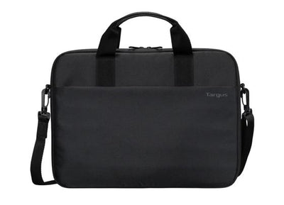 Targus 13-14" Intellect® Slim Briefcase Zippered padded front pocket Removable adjustable shoulder strap carry