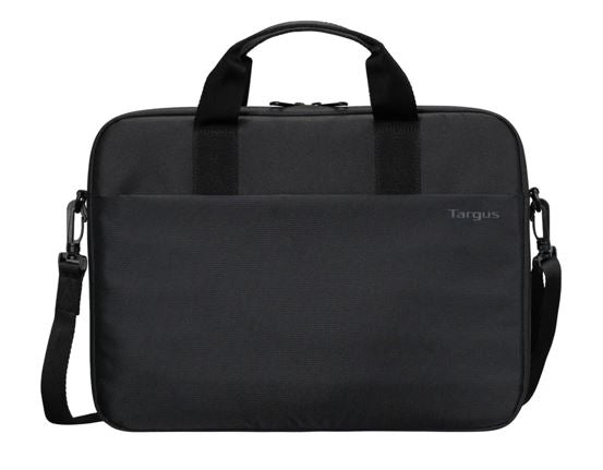 Targus 15"-16" Intellect® Slim Briefcase Zippered padded front pocket Removable adjustable shoulder strap carry