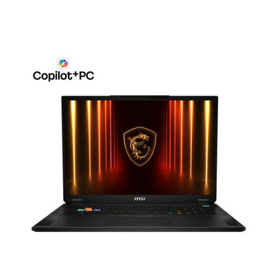 MSI Stealth Series Gaming Notebook 18" UHD AMD Ryzen™ AI 9 HX 370 Processor DDR5 32GBx2