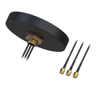 Teltonika Combo SISO Mobile/GNSS/WIFI Flush Mount Mobile Antenna for Vehicle/Cabinet - Compatible with TRB245 and